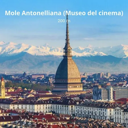 דירה Residenza Po - Mole Antonelliana & Museo Egizio טורינו